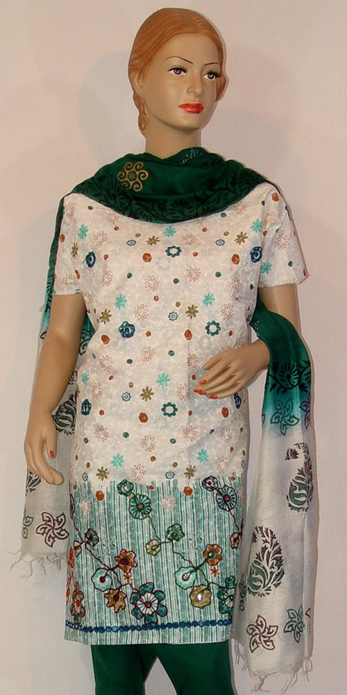 Designer Cotton Printed Suit Un-stitched 10234