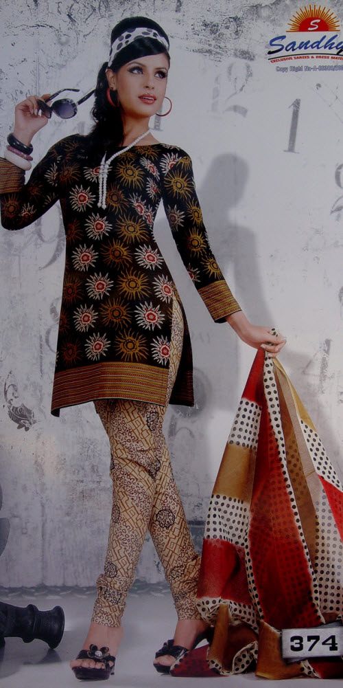 Designer Cotton Printed Suit Un-stitched 10386