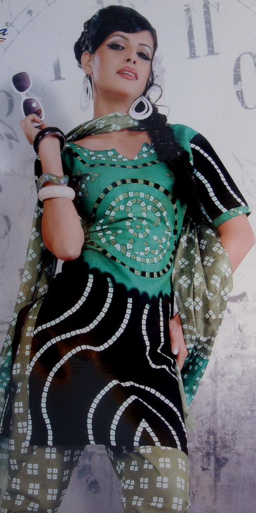Designer Cotton Printed Suit Un-stitched 10403