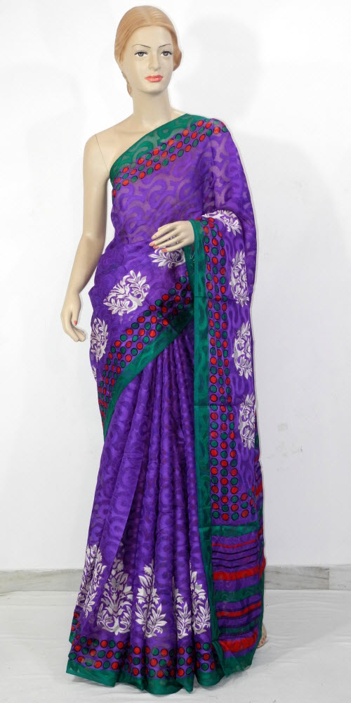 Exclusive Brasso Art Silk Saree 11279