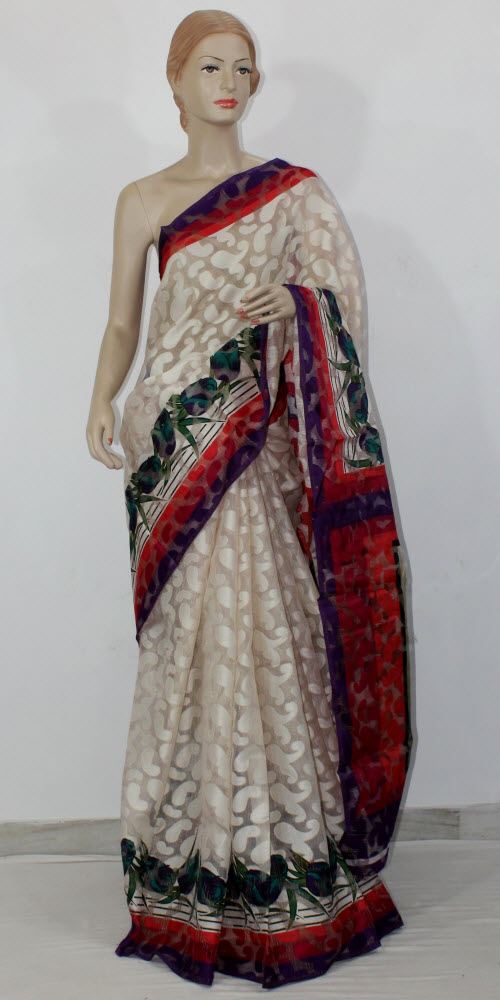 Exclusive Brasso Art Silk Saree 11287