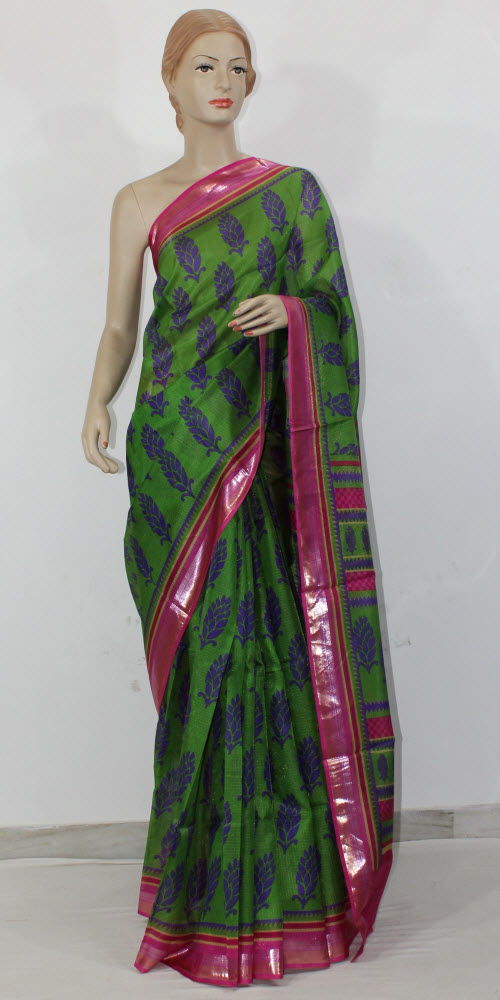 Exclusive Manipuri Check Printed Saree 11330