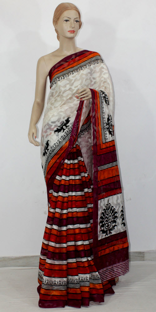 Exclusive Brasso Art Silk Saree 11441