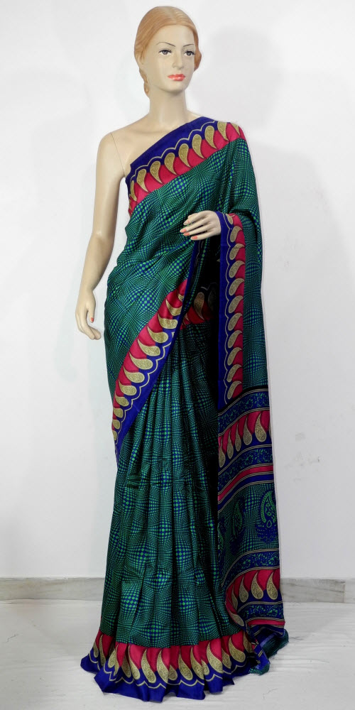 Pashmina Art Silk Printed Saree 11454