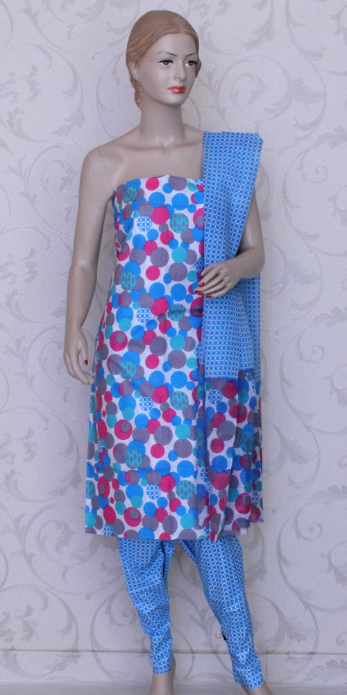 Casual Cotton Printed Suit Un-stitched 12421