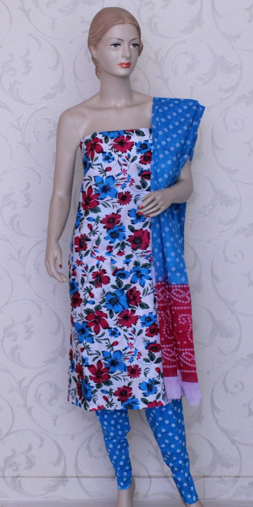 Casual Cotton Printed Suit Un-stitched 12428