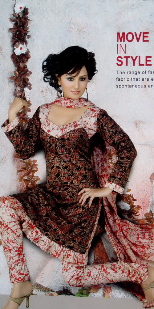 Designer Cotton Printed Suit Un-stitched 2947